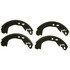 PAB636R by WAGNER - Wagner ThermoQuiet PAB636R Drum Brake Shoe Set