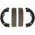 PAB962 by WAGNER - Wagner ThermoQuiet PAB962 Parking Brake Shoe Set