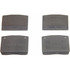 PD117 by WAGNER - Wagner ThermoQuiet PD117 Ceramic Disc Brake Pad Set