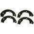 PAB772 by WAGNER - Wagner ThermoQuiet PAB772 Parking Brake Shoe Set