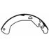 PAB795 by WAGNER - Wagner ThermoQuiet PAB795 Drum Brake Shoe Set