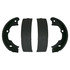 PAB847 by WAGNER - Wagner ThermoQuiet PAB847 Parking Brake Shoe Set