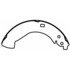 PAB855 by WAGNER - Wagner ThermoQuiet PAB855 Drum Brake Shoe Set