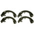 PAB922 by WAGNER - Wagner ThermoQuiet PAB922 Drum Brake Shoe Set