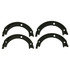 PAB933 by WAGNER - Wagner ThermoQuiet PAB933 Parking Brake Shoe Set