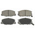 PD527 by WAGNER - Wagner ThermoQuiet PD527 Ceramic Disc Brake Pad Set