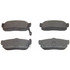 PD595 by WAGNER - Wagner ThermoQuiet PD595 Ceramic Disc Brake Pad Set