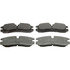 PD754 by WAGNER - Wagner ThermoQuiet PD754 Ceramic Disc Brake Pad Set