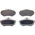 MX780 by WAGNER - Wagner ThermoQuiet MX780 Semi-Metallic Disc Brake Pad Set