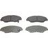 MX774 by WAGNER - Wagner ThermoQuiet MX774 Semi-Metallic Disc Brake Pad Set