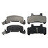 SX289 by WAGNER - Wagner SevereDuty SX289 Semi-Metallic Disc Brake Pad Set