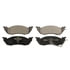 SX529A by WAGNER - Wagner SevereDuty SX529A Semi-Metallic Disc Brake Pad Set