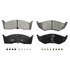 SX591 by WAGNER - Wagner SevereDuty SX591 Semi-Metallic Disc Brake Pad Set