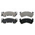 SX614A by WAGNER - Wagner SevereDuty SX614A Semi-Metallic Disc Brake Pad Set
