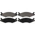 SX651 by WAGNER - Wagner SevereDuty SX651 Semi-Metallic Disc Brake Pad Set