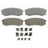 QC606 by WAGNER - Wagner ThermoQuiet QC606 Ceramic Disc Brake Pad Set