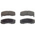 QC437 by WAGNER - Wagner ThermoQuiet QC437 Ceramic Disc Brake Pad Set