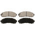 SX833B by WAGNER - Wagner SevereDuty SX833B Semi-Metallic Disc Brake Pad Set