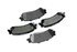 0729.20 by PERFORMANCE FRICTION - Disc Brake Pad Set