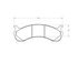 0786.12 by PERFORMANCE FRICTION - Disc Brake Pad Set