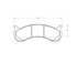 0786.13 by PERFORMANCE FRICTION - Disc Brake Pad Set