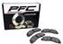 9186.12 by PERFORMANCE FRICTION - Disc Brake Pad Set