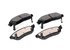088320 by PERFORMANCE FRICTION - Disc Brake Pad Set