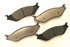 1066.10 by PERFORMANCE FRICTION - Disc Brake Pad Set - Carbon Metallic, FMSI D1066-7972, Ford F450/F550/F53/F59, Int'l Terrastar