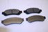 106710 by PERFORMANCE FRICTION - Disc Brake Pad Set