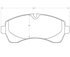 1268.10 by PERFORMANCE FRICTION - Disc Brake Pad Set