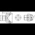 6-4-9001-1X by DANA - 1710 Series Differential End Yoke - Assembly, Steel, HR Yoke Style, 39 Spline