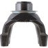 6-4-9001-1X by DANA - 1710 Series Differential End Yoke - Assembly, Steel, HR Yoke Style, 39 Spline