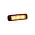 DLX3-A by STAR SAFETY TECHNOLOGIES - Versa Star®, three LED array, Black bezel, flush or bracket mount, 10-16V