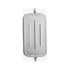 20901 by CHAM-CAL - Door Mirror - Jr. West Coast Style, 6"x10" Rib Back, Stainless Steel