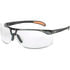 S4200HS by NORTH SAFETY - Uvex® S4200HS Protege Safety Glasses, Black Frame, Clear HS Lens