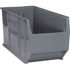 Quantum Storage Systems QRB166GY Storage Cabinet Bin Divider Quantum Plastic Rack Bin, 16-1/2"W x 41-7/8"D x 17-1/2"H, Gray