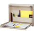 WW-101-SC T15 by DATUM - Datum WallWrite® Folding Wall Mount Desk WW-101 T15 Non-Locking 20"W x 3-3/8" x 16-3/8"H - Tan
