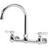 12-802L by KROWNE - Krowne 12-802L - Commercial Series 8" Center Wall Mount Faucet, 8-1/2" Gooseneck