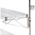 B1137168GZ by GLOBAL INDUSTRIAL - Nexel® Poly-Green® Wall Mount Wire Shelf - Additional Level 30"W x 24"D