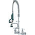 18-708L by KROWNE - Krowne 18-708L - Royal Series 8" Space Saver Pre-Rinse w/ Faucet, 8" Spout, Wall Mount Low Lead