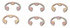Raybestos H1175 Drum Brake Shoe C-Washer Raybestos R-Line Brake Shoe C-Washer