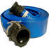 98138049 by APACHE - Apache 98138049 2" x 50' PVC Lay Flat Discharge Hose w/ C x E Poly Cam & Groove Fittings
