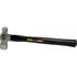 54-024 by STANLEY - Stanley 54-024 Hickory Handle Ball Pein Hammer, 24 oz.