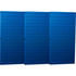 Wall Control 35-P-3248BU Pegboard Panel Wall Control Industrial Metal Pegboard, Blue, 48" X 32" X 3/4"