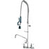17-109WL by KROWNE - Krowne 17-109WL - Royal Series 8" Center Wall Mount Pre-Rinse w/ Add-On Faucet, 12" Spout