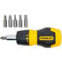 66-358 by STANLEY - Stanley 66-358 7 PC. Stubby Phillips & Slotted Multi-Bit Ratcheting Screwdriver Set