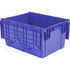 FP403Blue by LEWIS-BINS.COM - ORBIS Flipak® Distribution Container FP403 - 27-7/8 x 20-5/8 x 15-5/16 Blue