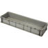 NXO4815-7GRAY by LEWIS-BINS.COM - ORBIS Stakpak NXO4815-7GRAY Plastic Long Stacking Container 48 x 15 x 7-1/2 Gray