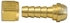 130-4B by TECTRAN - Air Tool Hose Barb - Brass, 1/4 in. Tube O.D, 1/4 in. Pipe Thread