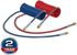 16220R by TECTRAN - Air Brake Hose Assembly - 20 ft., Coil, Red, Industry Grade, with LIFESwivel Fitting